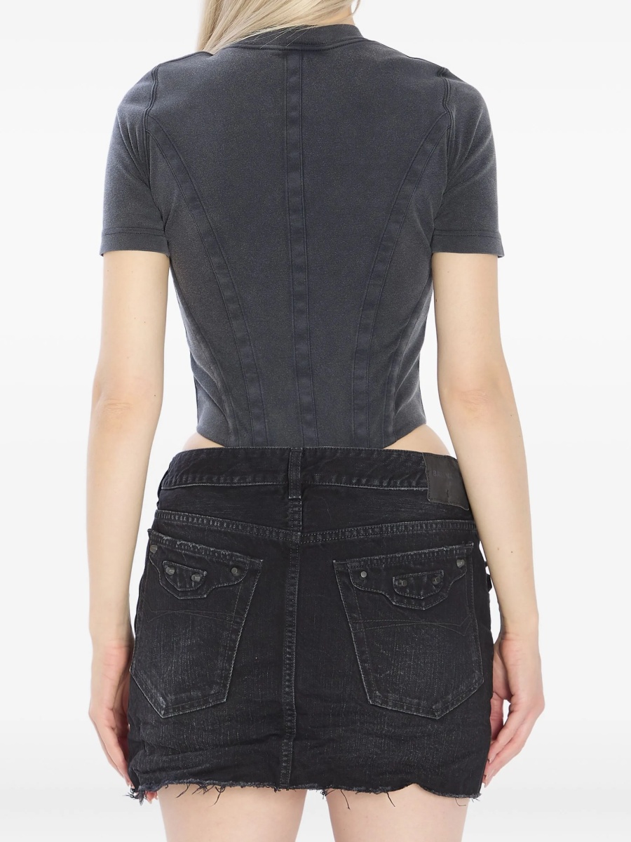 Tricou Balenciaga gri - Img 4