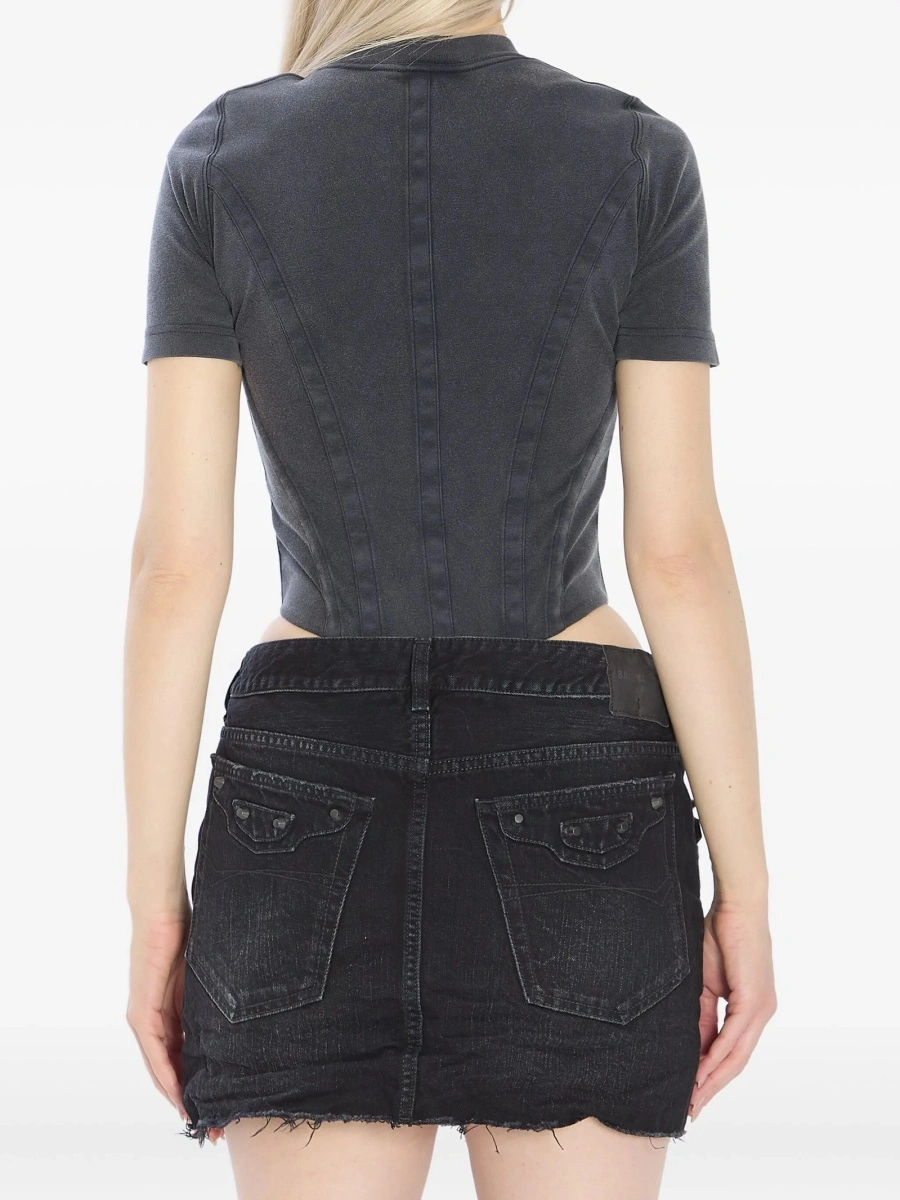 Tricou Balenciaga gri - Img 4