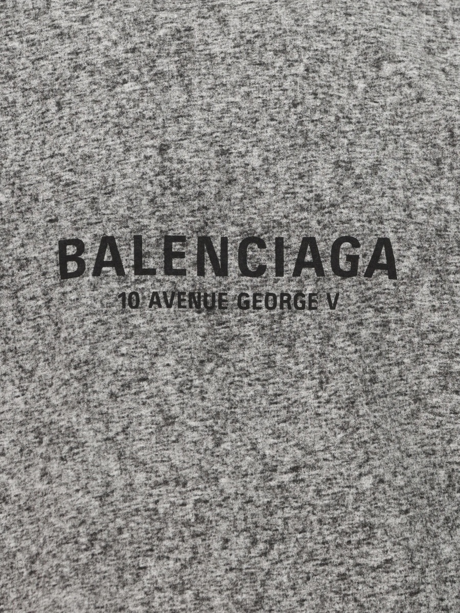 Tricou Balenciaga gri - Img 3