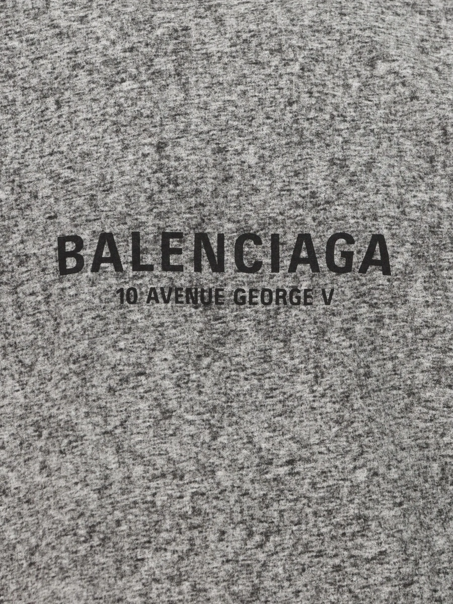 Tricou Balenciaga gri - Img 3