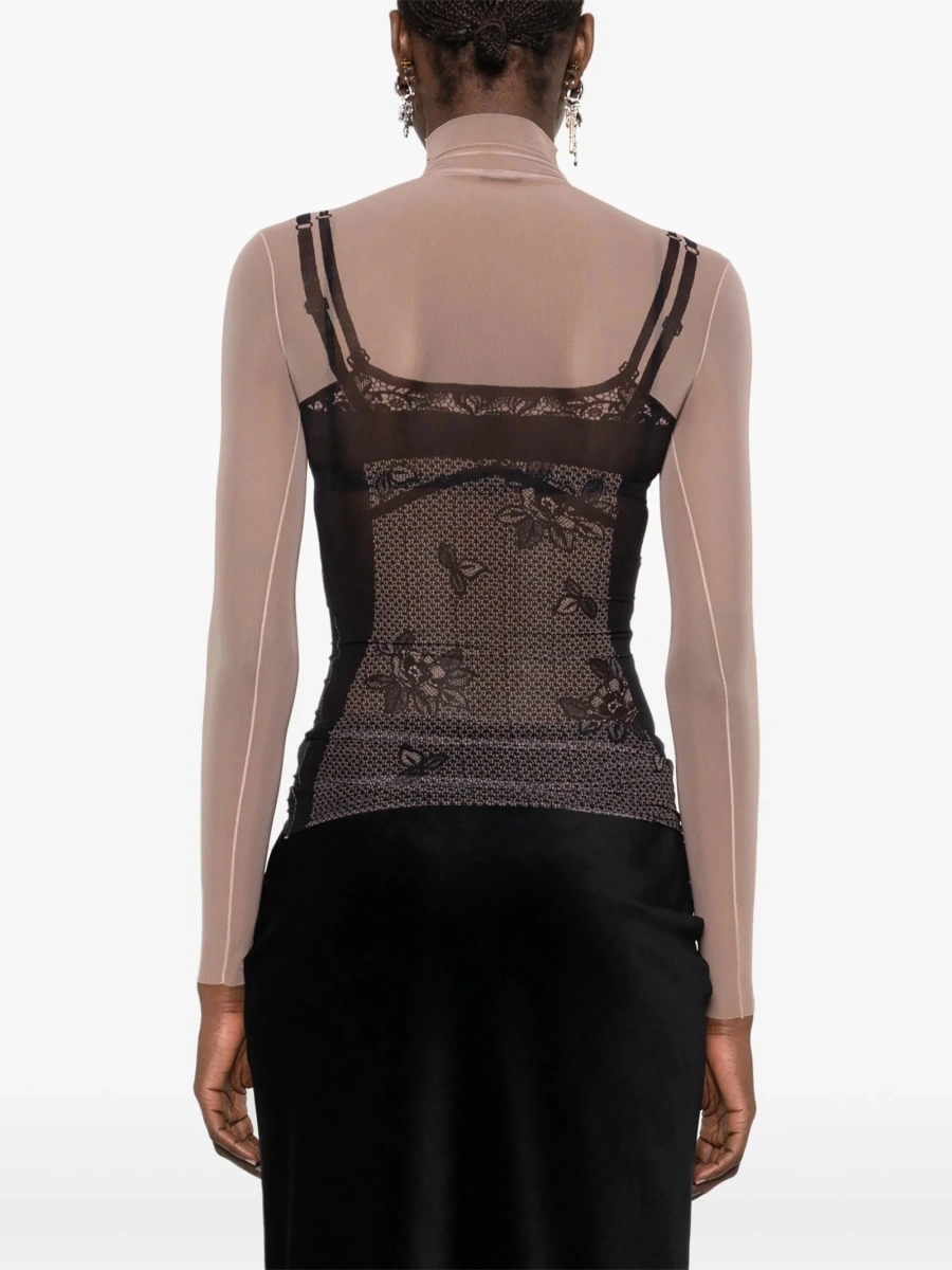 Tricou Balenciaga neutru - Img 4