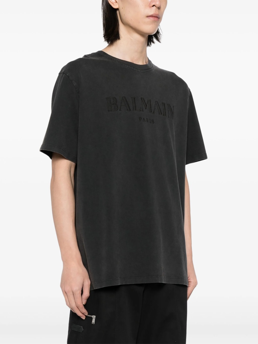 Tricou Balmain gri - Img 3