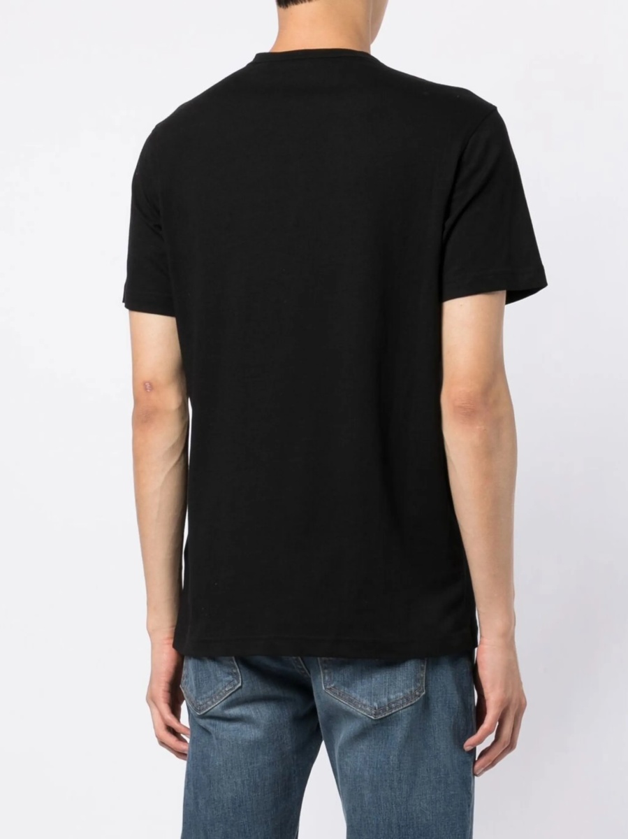 Tricou Belstaff negru din bumbac - Img 4