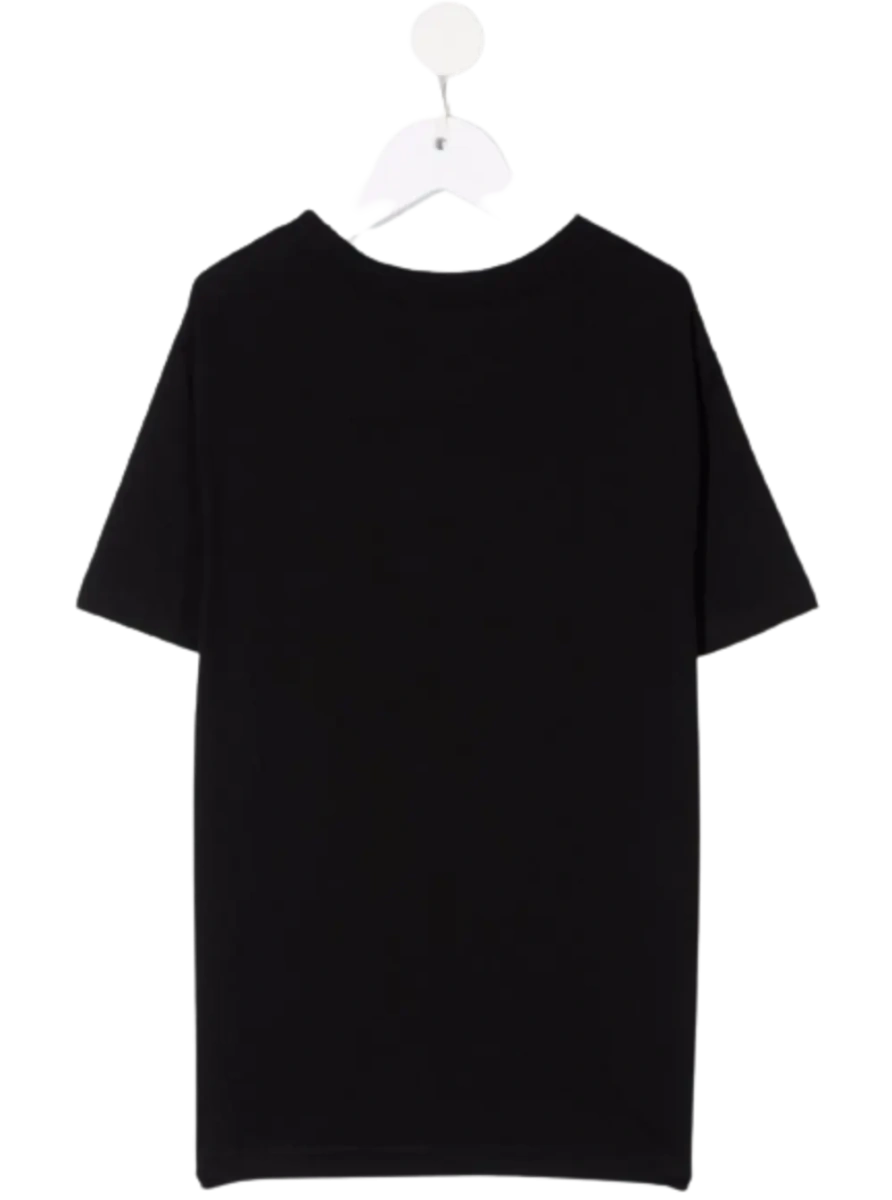 Tricou Black T-Shirt 'Polo Ralph Lauren' with Front Logo for Girls - Img 2