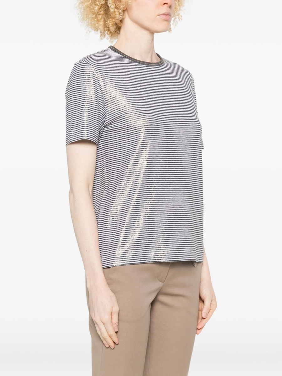 Tricou Brunello Cucinelli albastru - Img 3