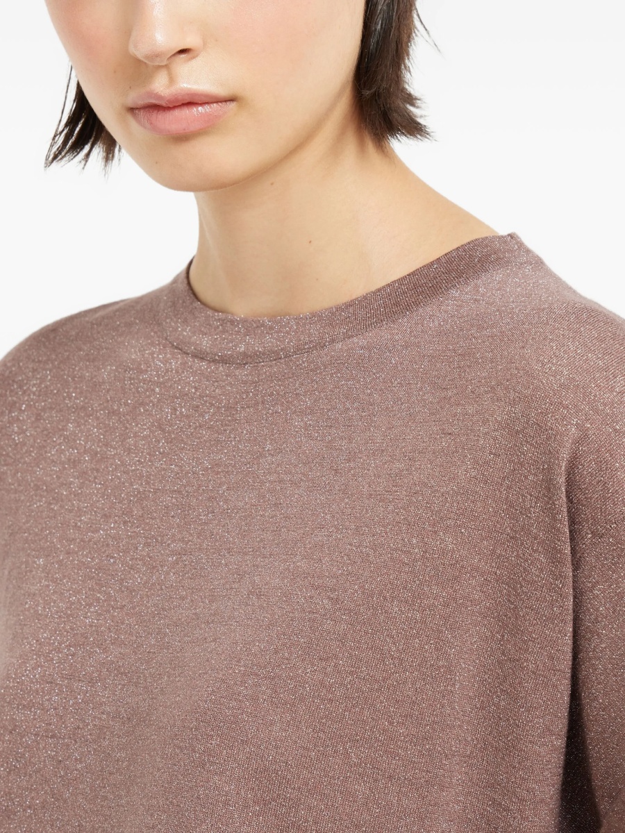Tricou Brunello Cucinelli maro - Img 5