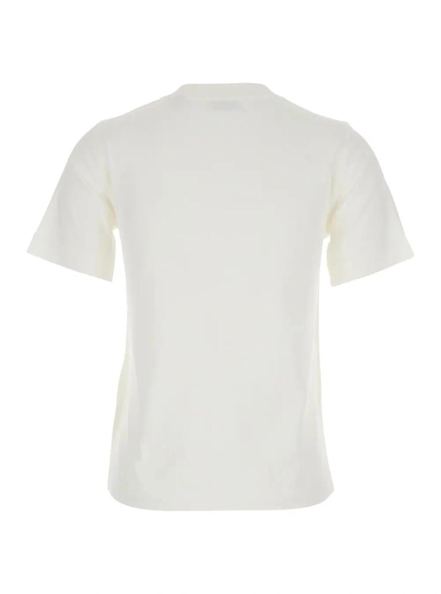 Tricou Burberry alb din bumbac - Img 2