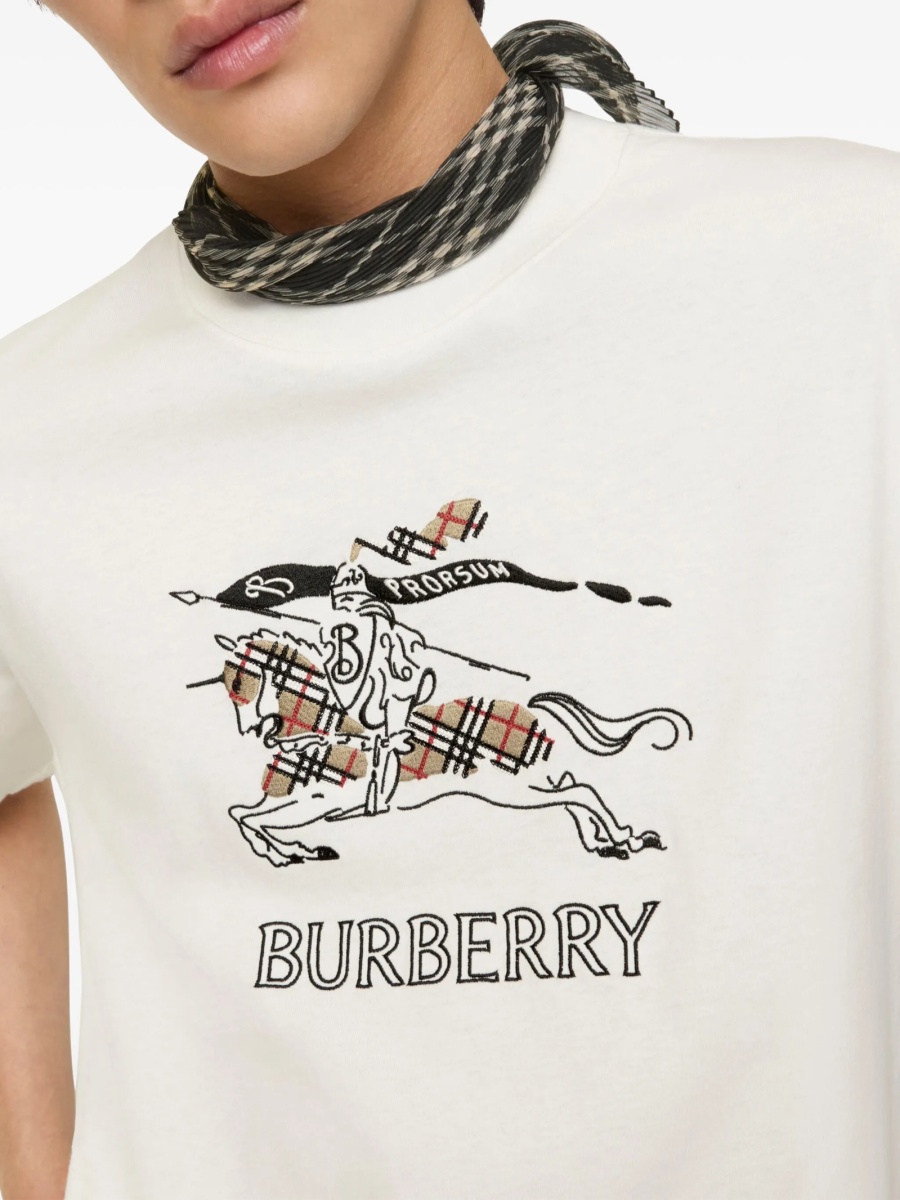 Tricou Burberry neutru - Img 3