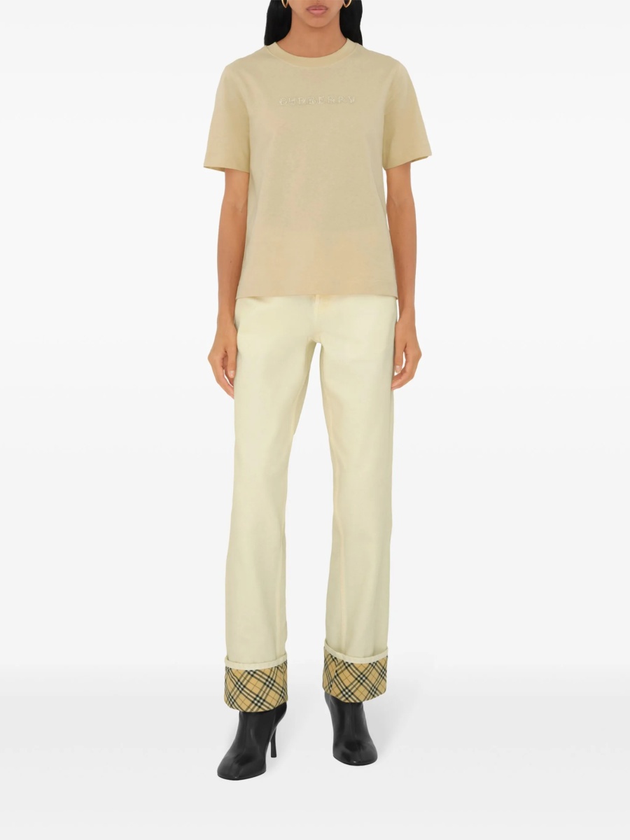 Tricou Burberry neutru - Img 2