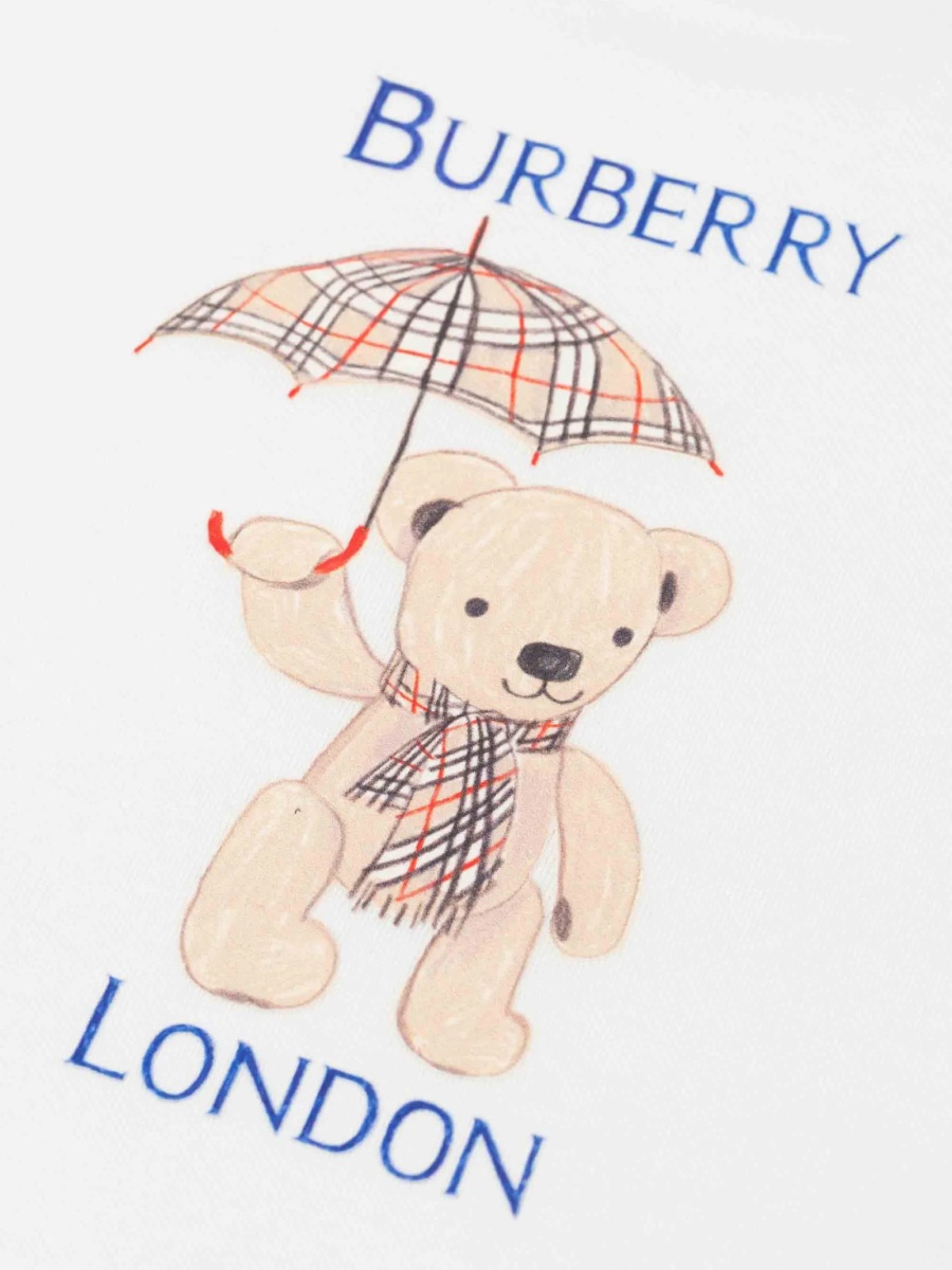 Tricou Burberry neutru - Img 2