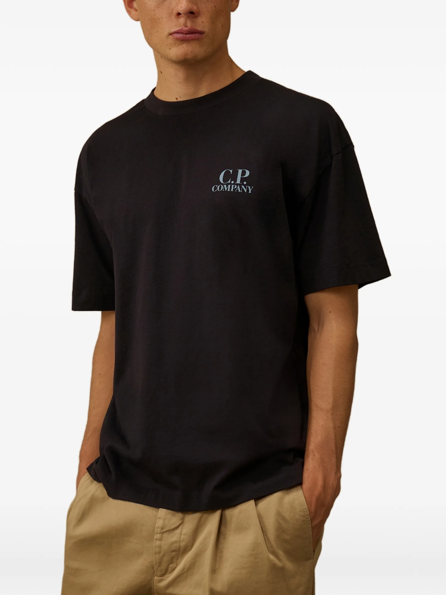 Tricou C.P. Company albastru - Img 3
