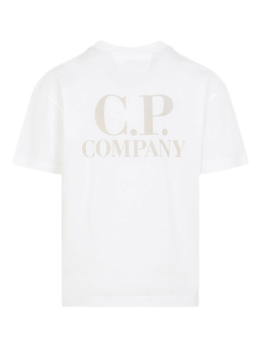 Tricou C.P. Company alb - Img 2