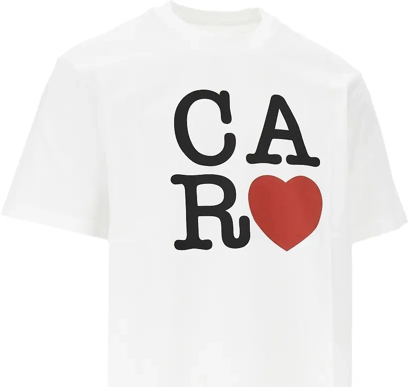 Tricou Carhartt alb 'Car Heart' - Img 2