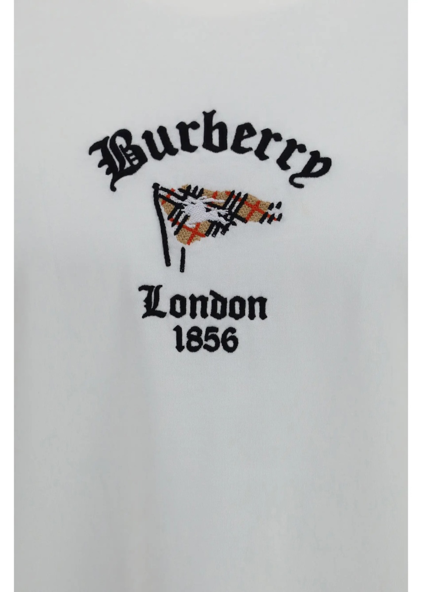 Tricou Check cotton T-shirt - Img 3