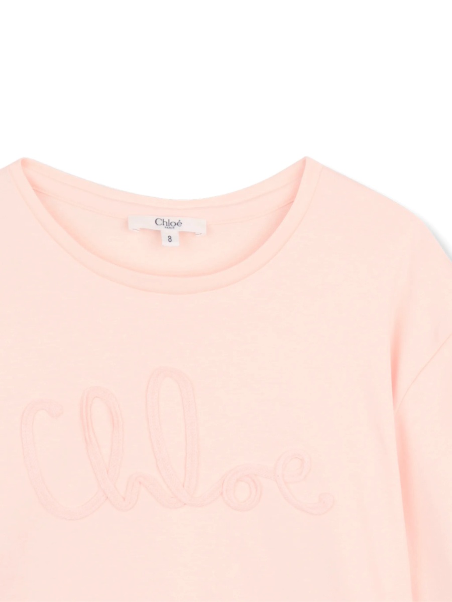 Tricou Chloe roz din polyester - Img 3