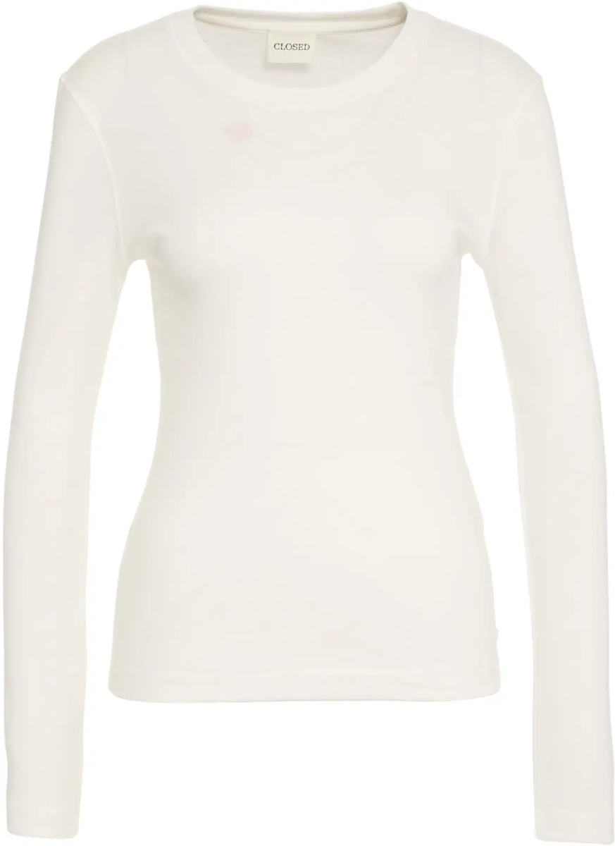 Tricou Cotton blend longsleeve shirt - Img 2