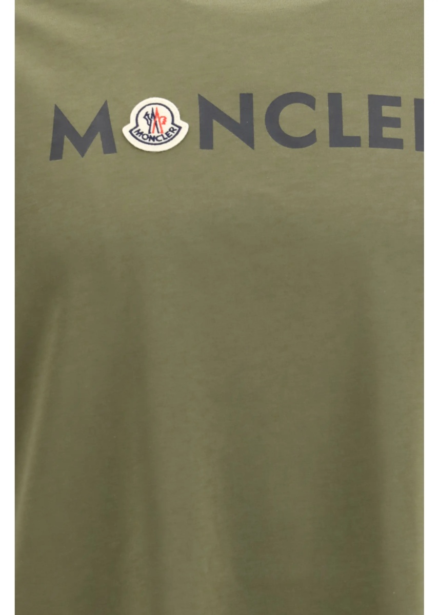Tricou Cotton jersey T-shirt with chest logo - Img 3