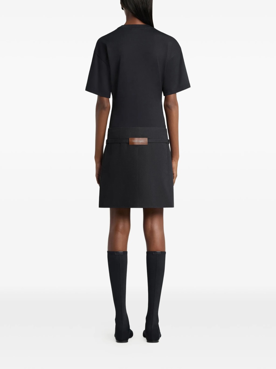 Tricou COURRÈGES negru - Img 3