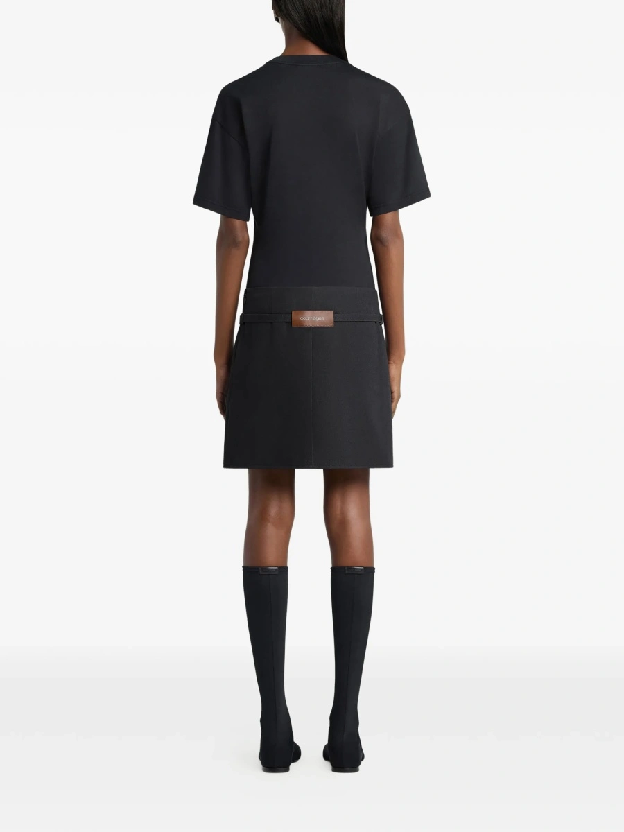 Tricou COURRÈGES negru - Img 3