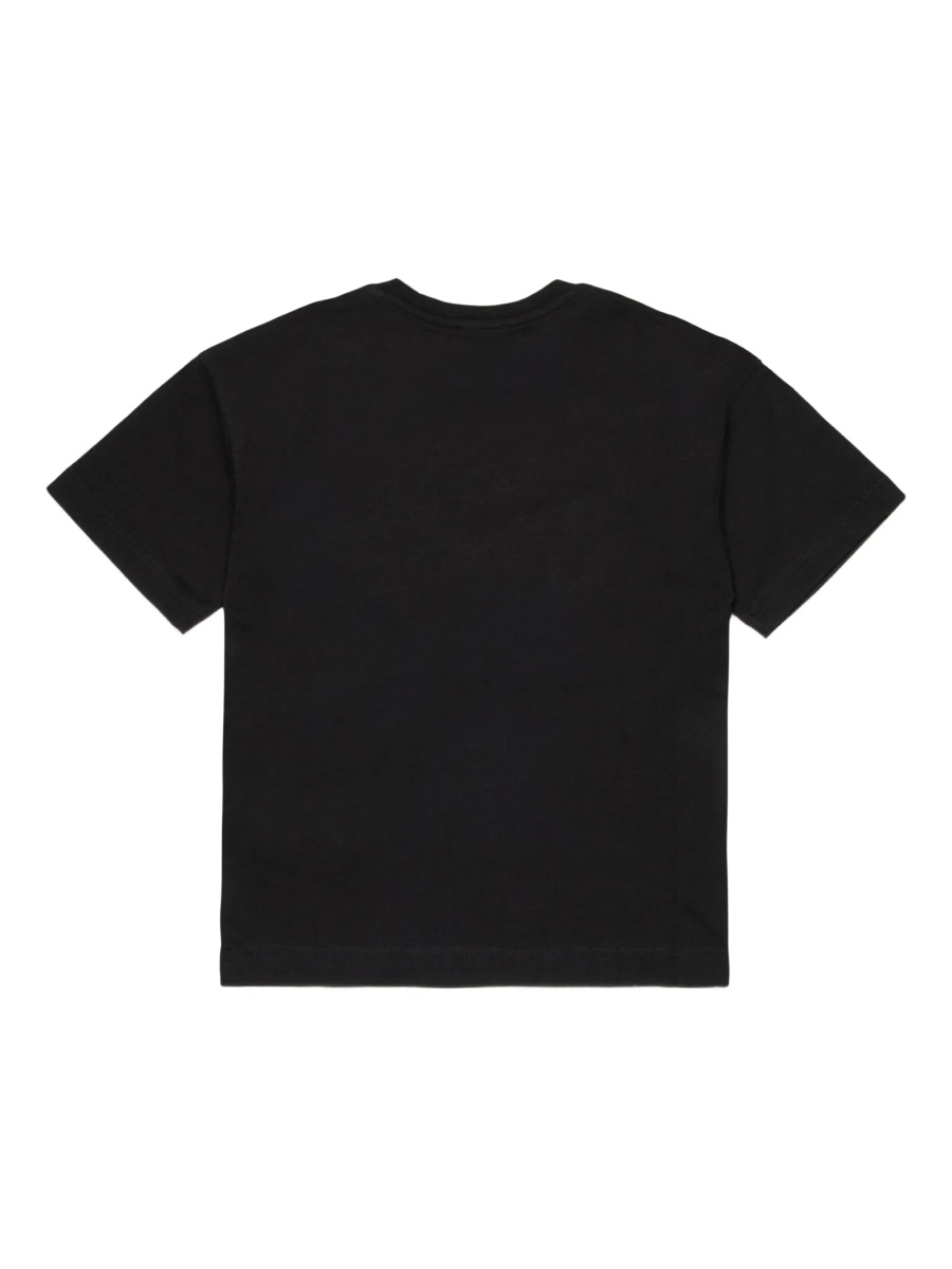 Tricou Diesel negru din bumbac - Img 2