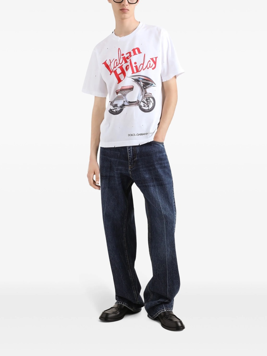 Tricou Dolce &amp; Gabbana alb - Img 2