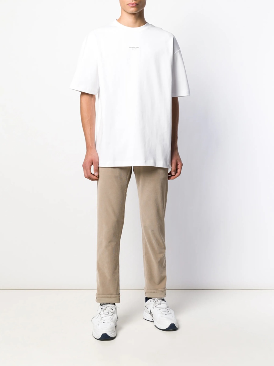 Tricou DRÔLE DE MONSIEUR alb - Img 2