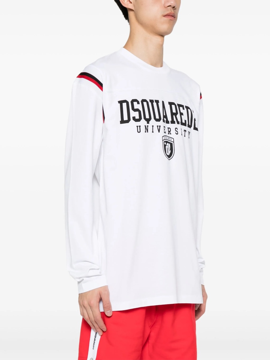 Tricou DSQUARED2 alb - Img 3