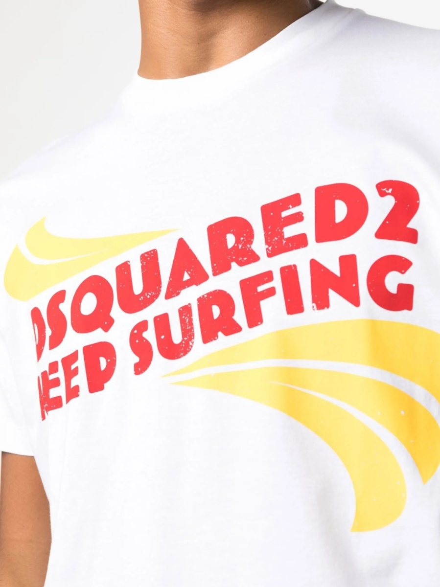 Tricou DSQUARED2 alb - Img 5