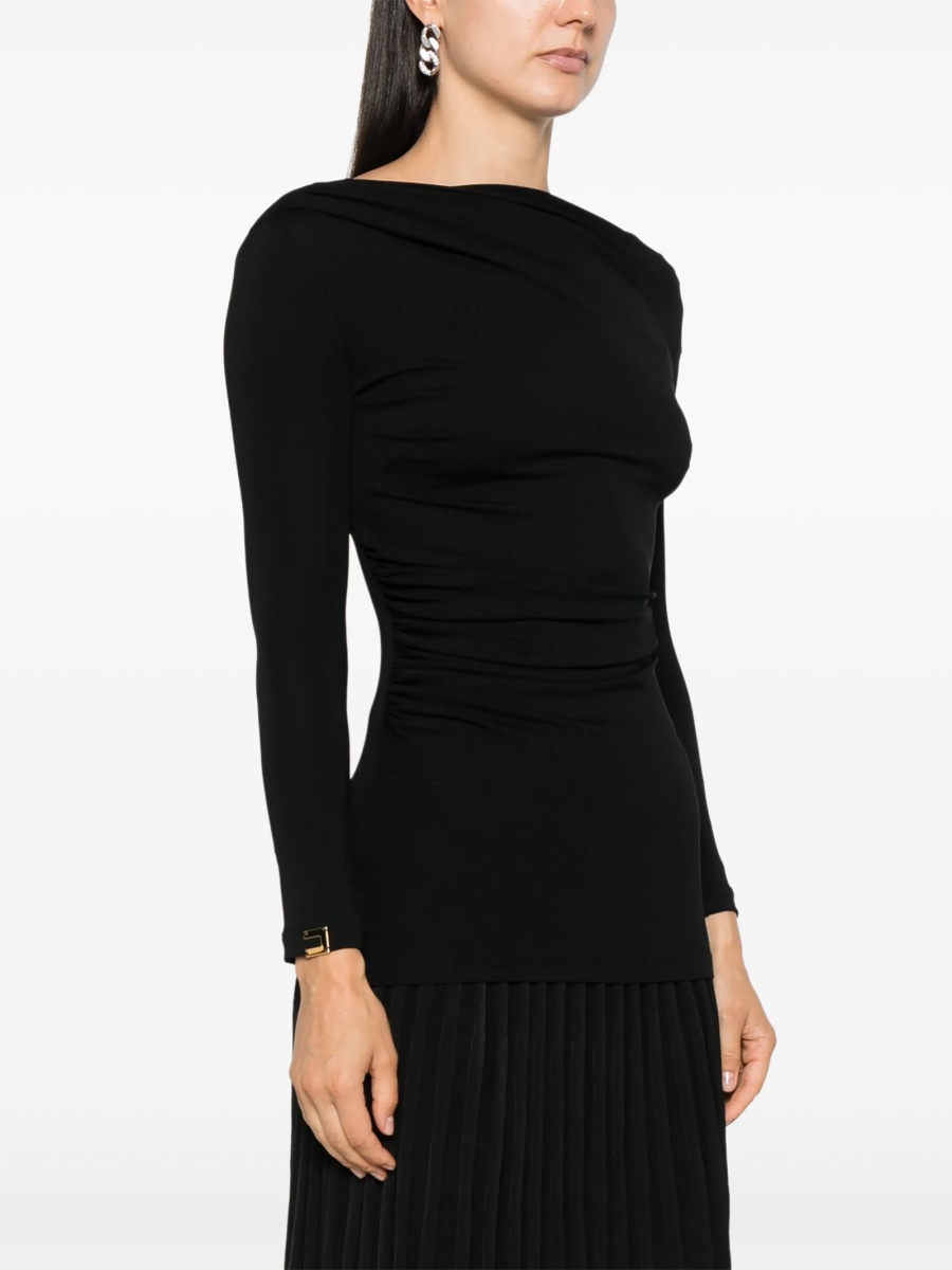Tricou Elisabetta Franchi negru - Img 3