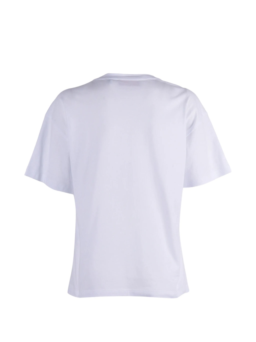Tricou Ermanno Scervino alb din bumbac - Img 2