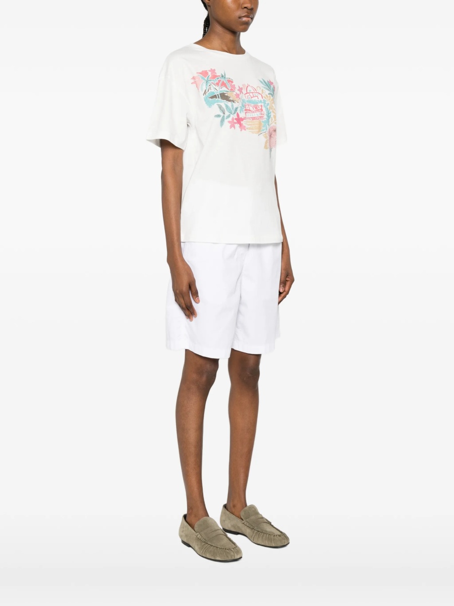 Tricou Ermanno Scervino alb - Img 3