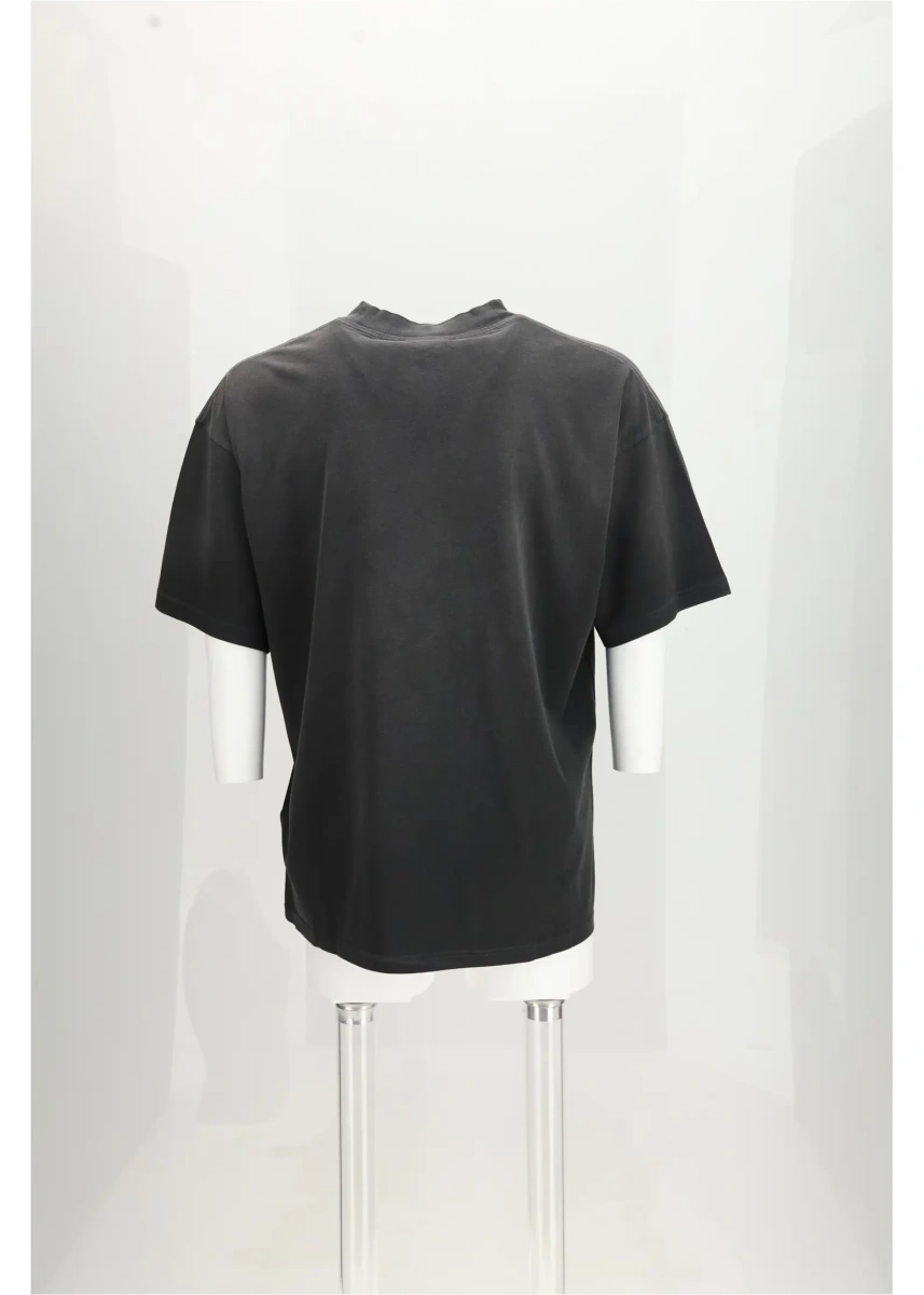 Tricou Faded-effect crewneck T-shirt - Img 2
