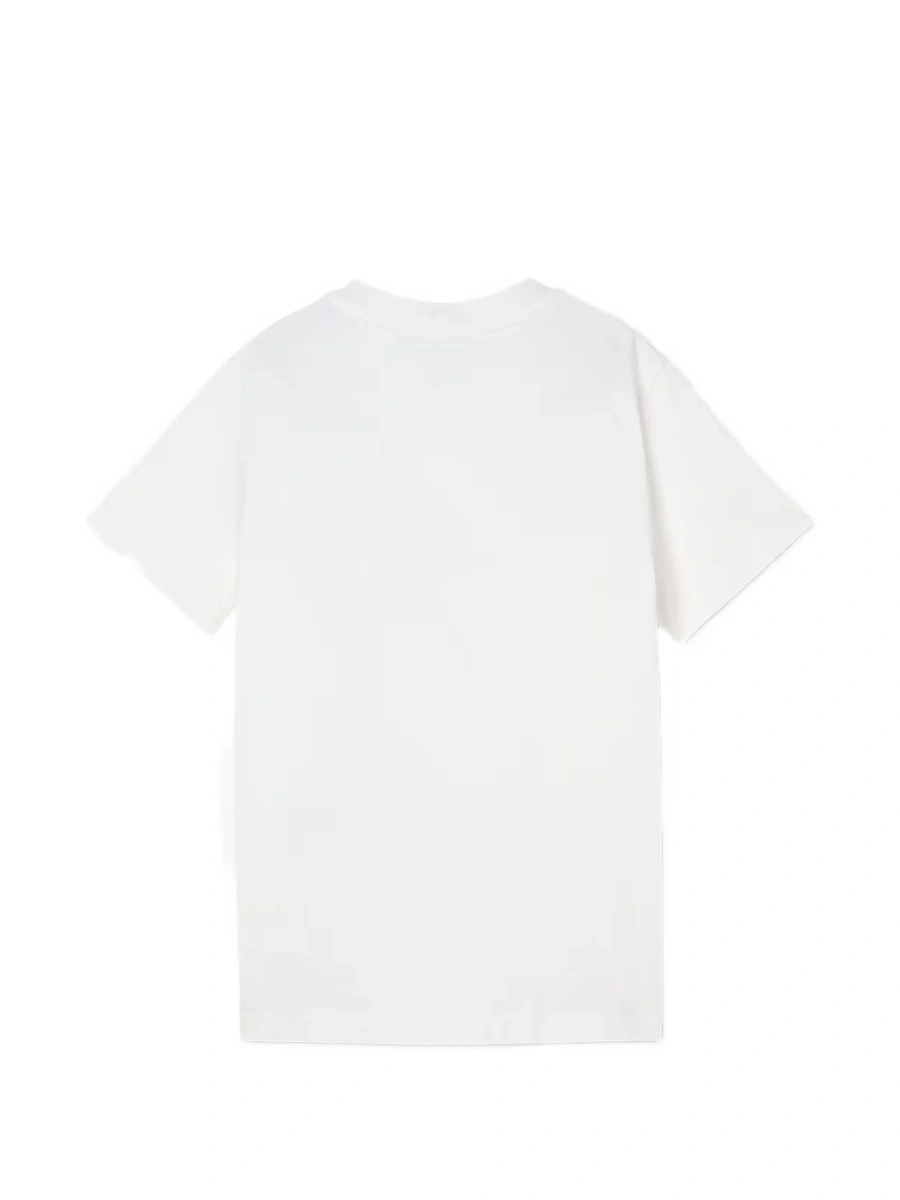 Tricou Fendi alb din bumbac - Img 2