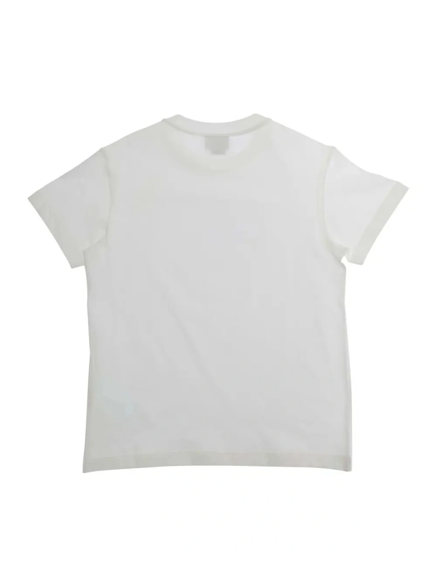Tricou Fendi alb din bumbac - Img 2