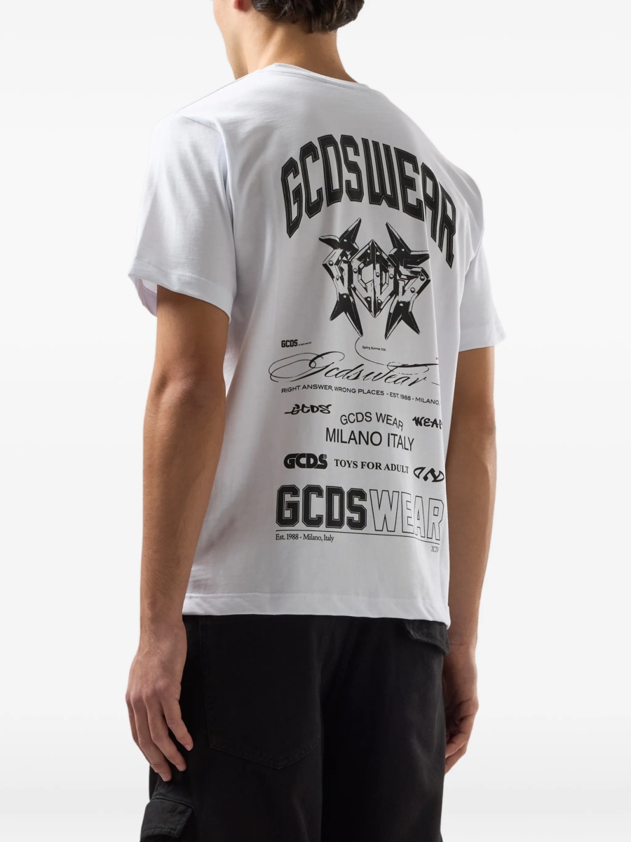 Tricou GCDS alb - Img 5
