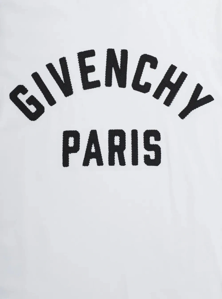 Tricou Givenchy alb din bumbac - Img 3