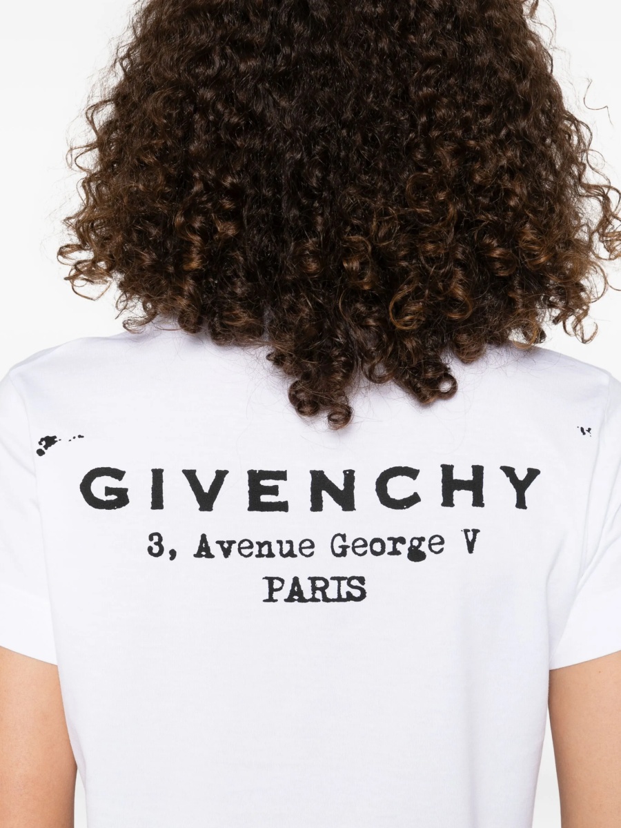 Tricou Givenchy alb - Img 5