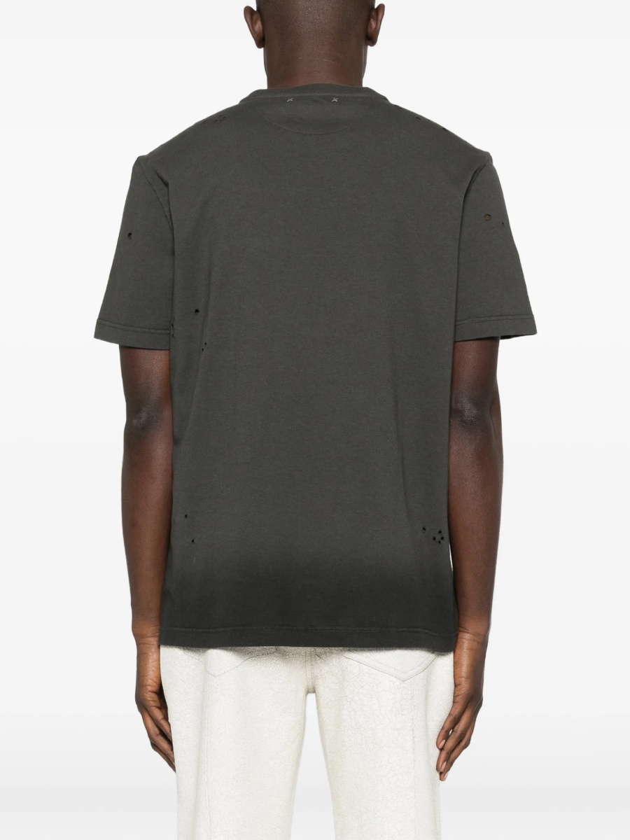Tricou Golden Goose gri - Img 4