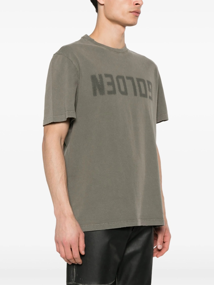 Tricou Golden Goose verde - Img 3