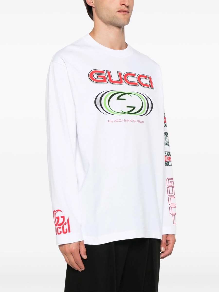 Tricou Gucci alb - Img 3