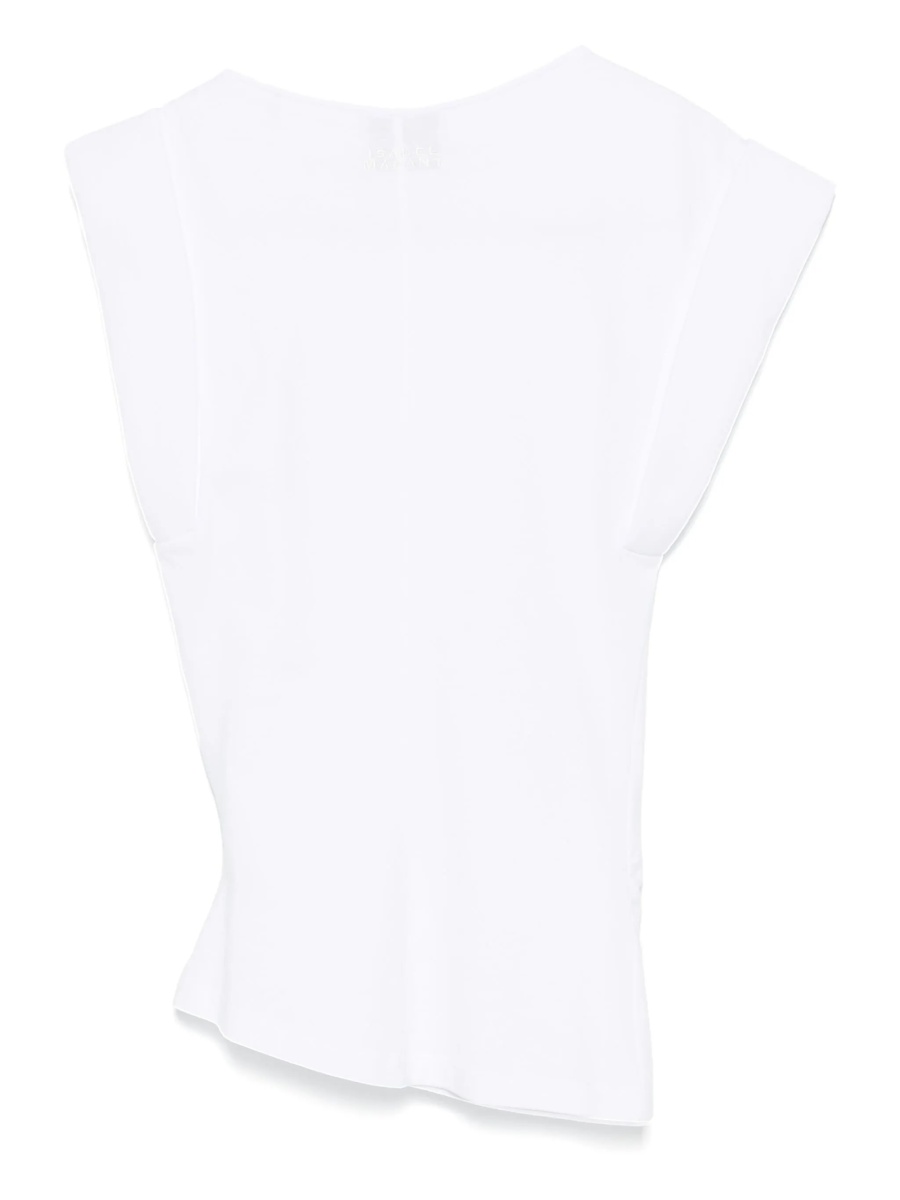 Tricou Isabel Marant alb - Img 2