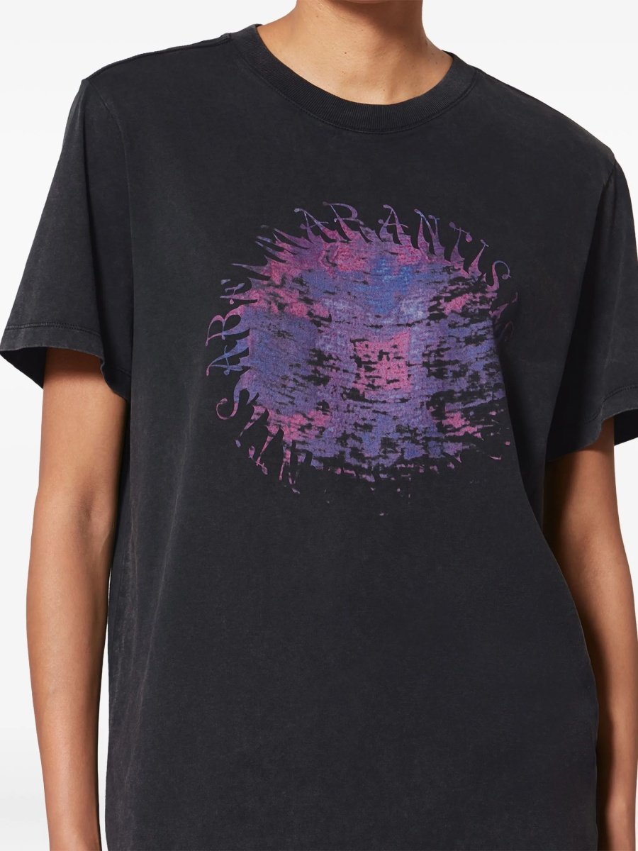 Tricou ISABEL MARANT ETOILE negru - Img 5