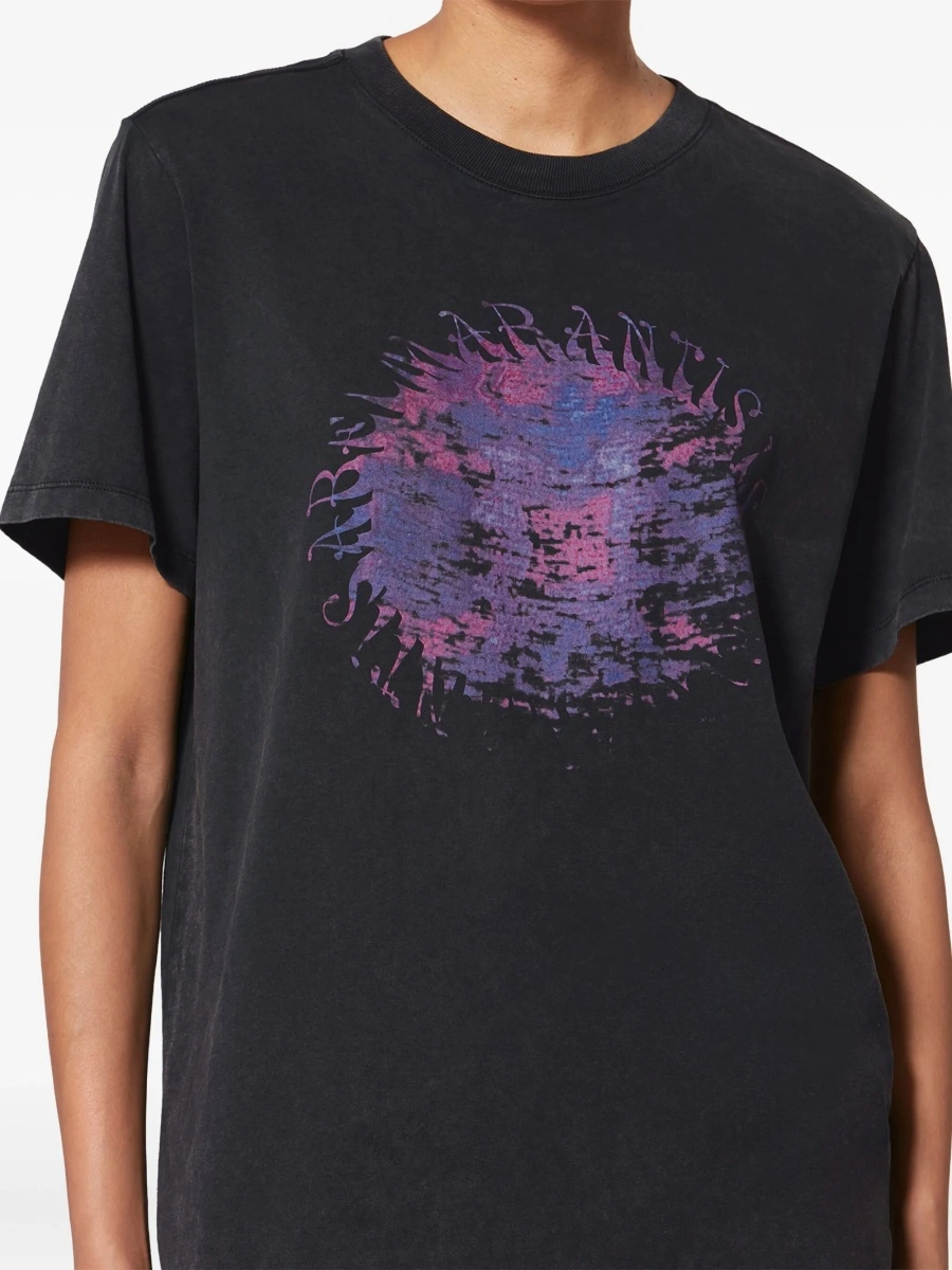 Tricou ISABEL MARANT ETOILE negru - Img 5