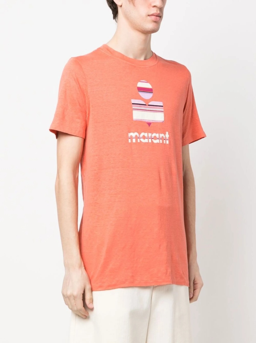 Tricou Isabel Marant portocaliu - Img 3