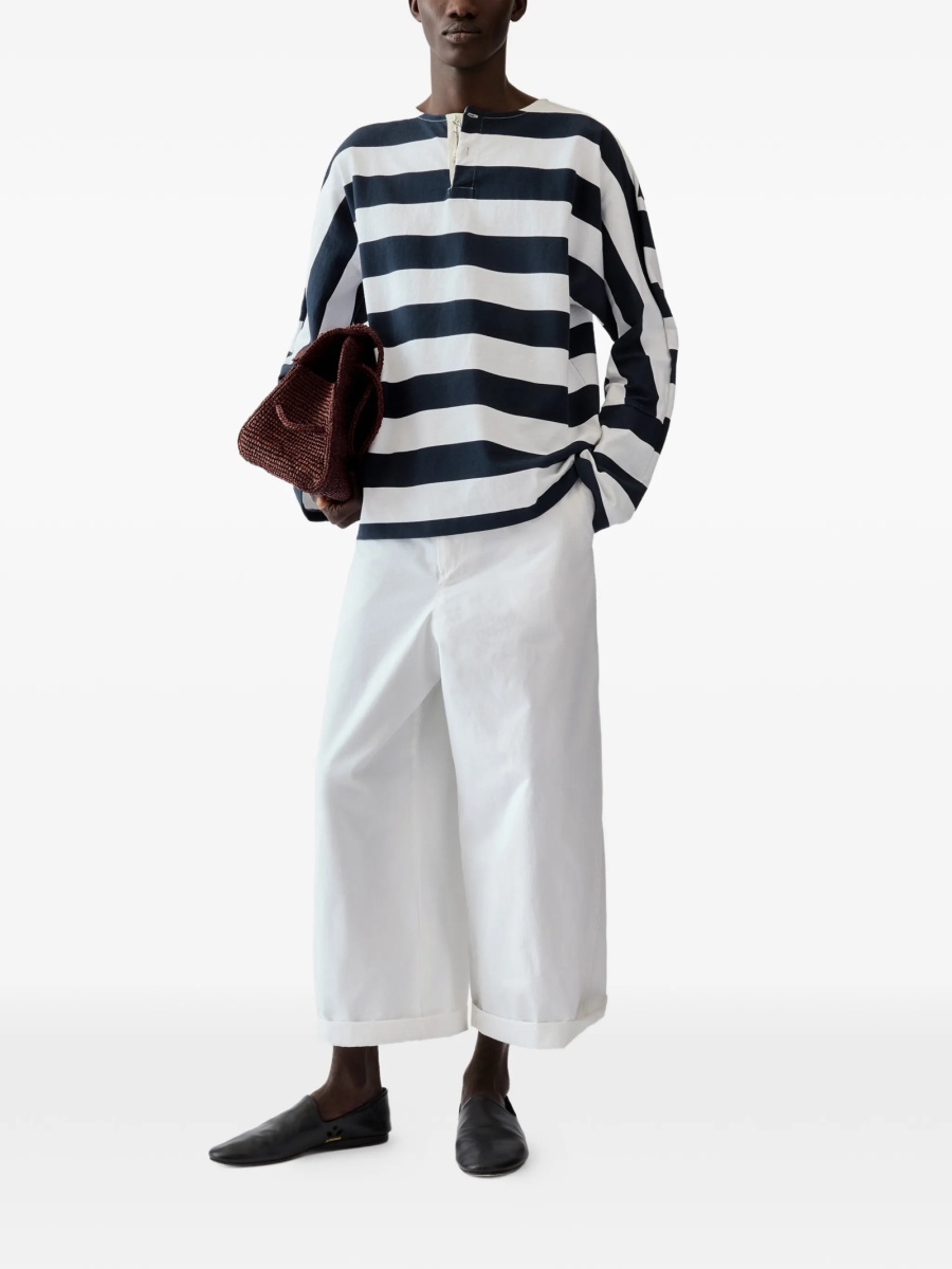Tricou JACQUEMUS albastru din bumbac - Img 2