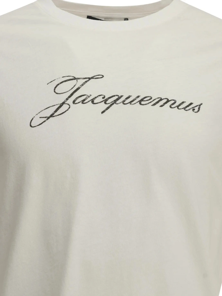 Tricou JACQUEMUS alb - Img 3
