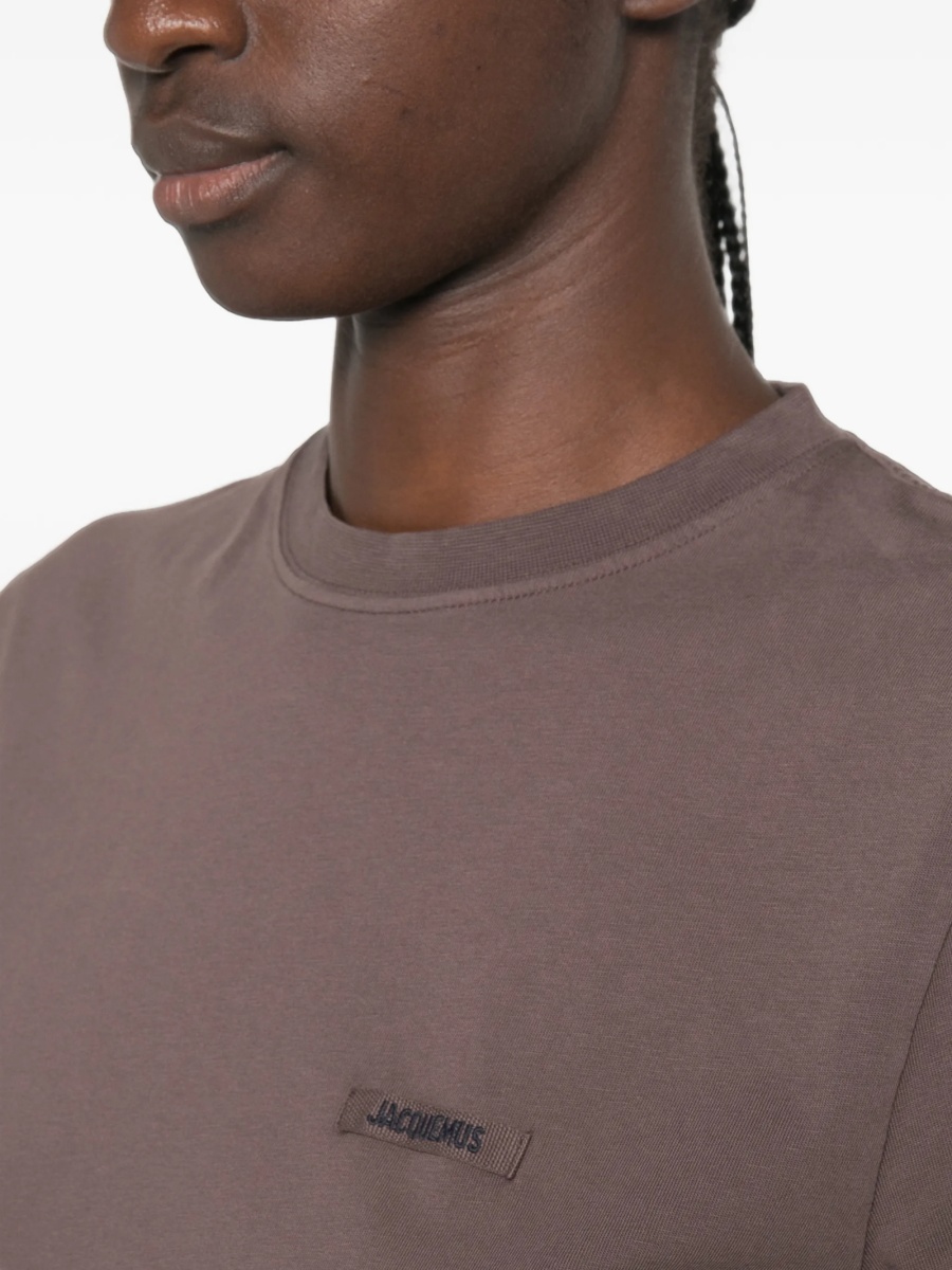 Tricou JACQUEMUS maro - Img 5