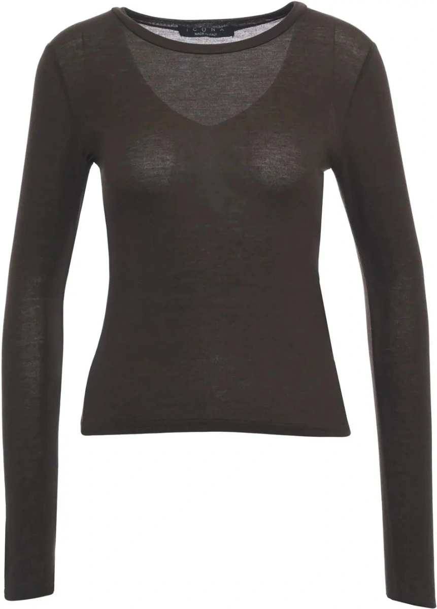 Tricou Kaos maro din casmir - Img 2