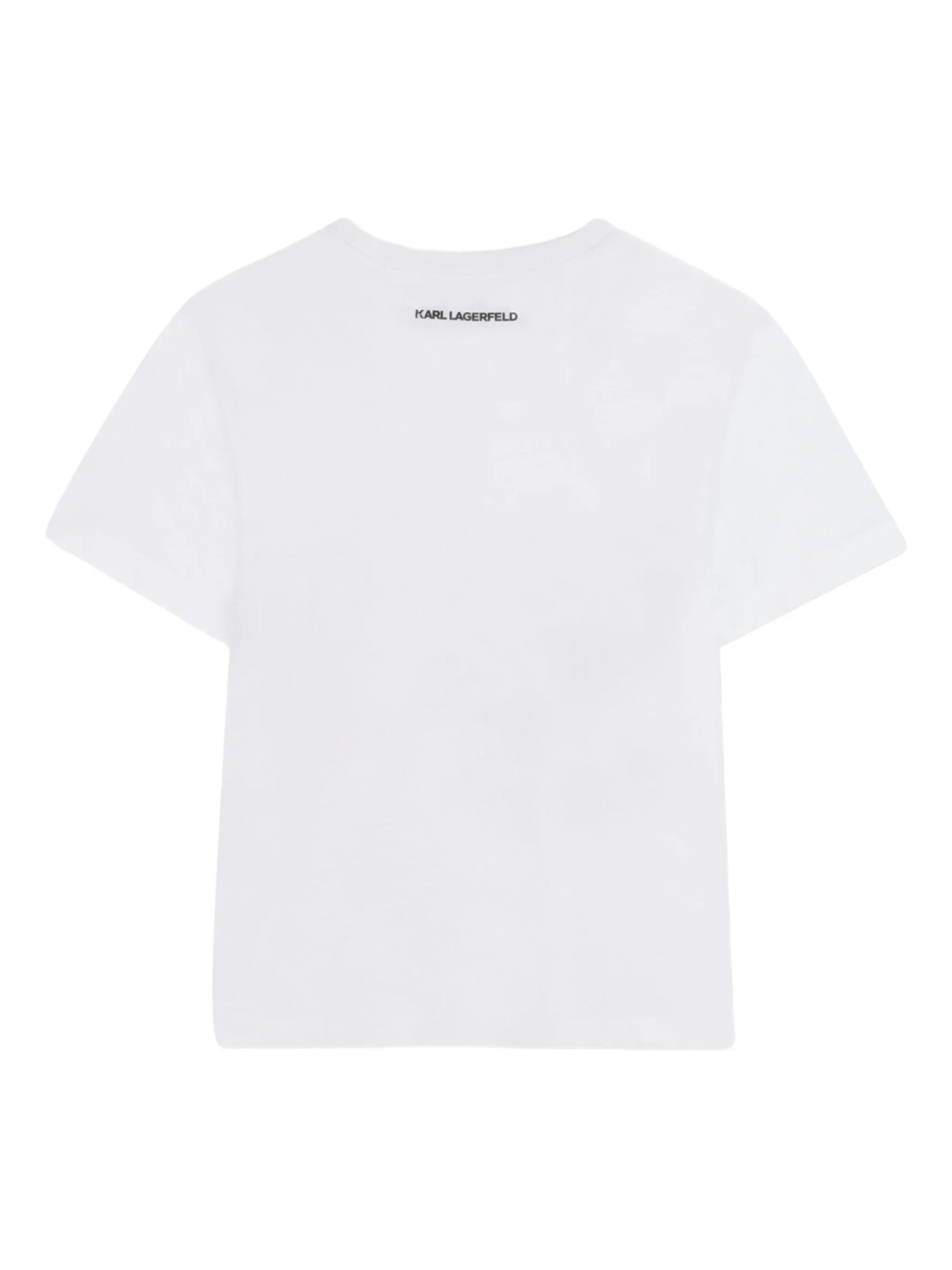 Tricou Karl Lagerfeld alb - Img 2