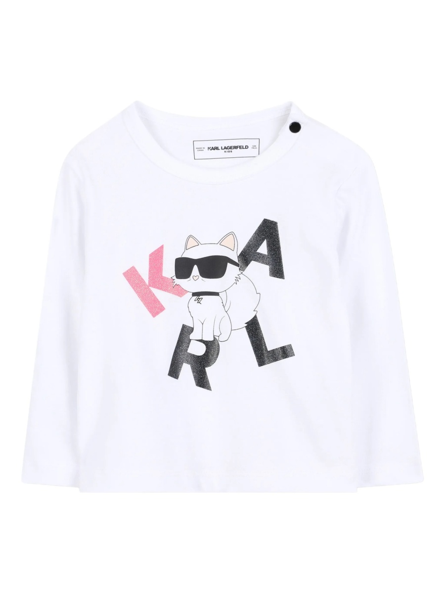 Tricou Karl Lagerfeld alb - Img 3